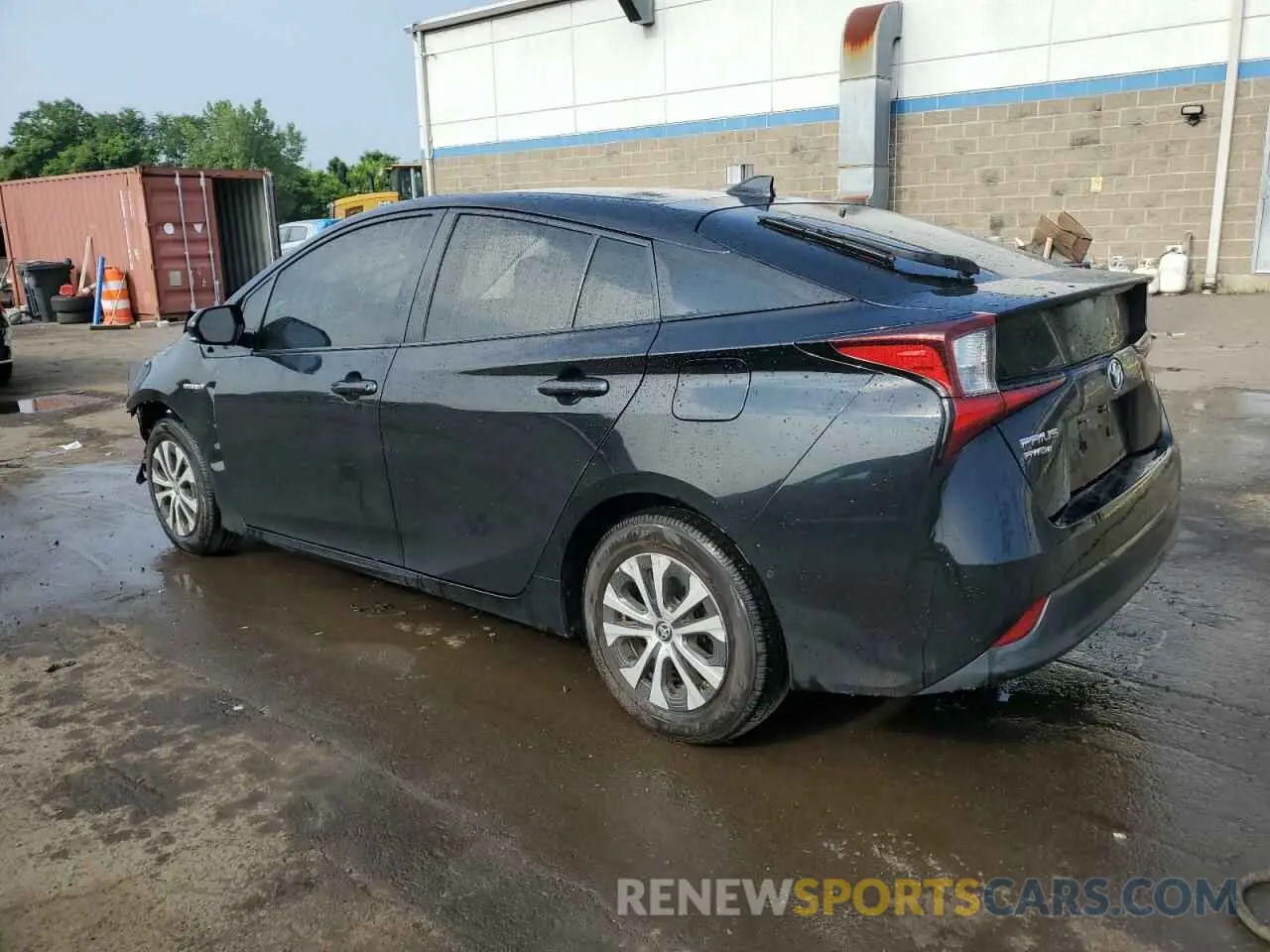 2 Photograph of a damaged car JTDL9RFU2K3007115 TOYOTA PRIUS 2019