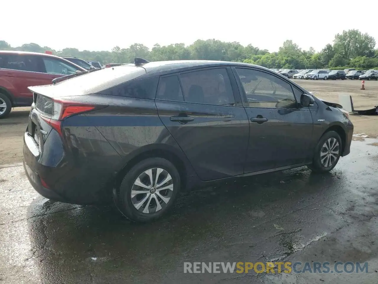 3 Photograph of a damaged car JTDL9RFU2K3007115 TOYOTA PRIUS 2019