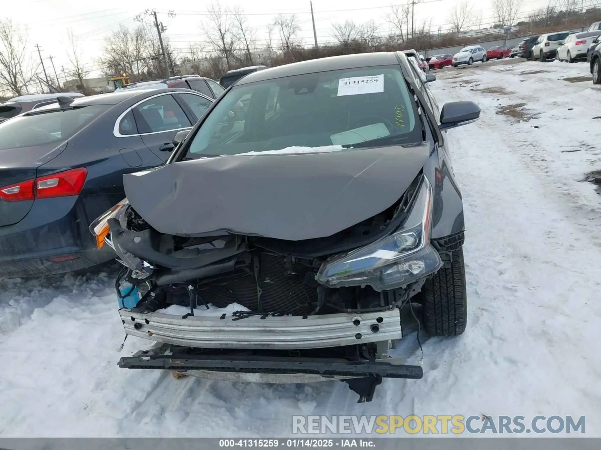 13 Photograph of a damaged car JTDL9RFU2K3007454 TOYOTA PRIUS 2019