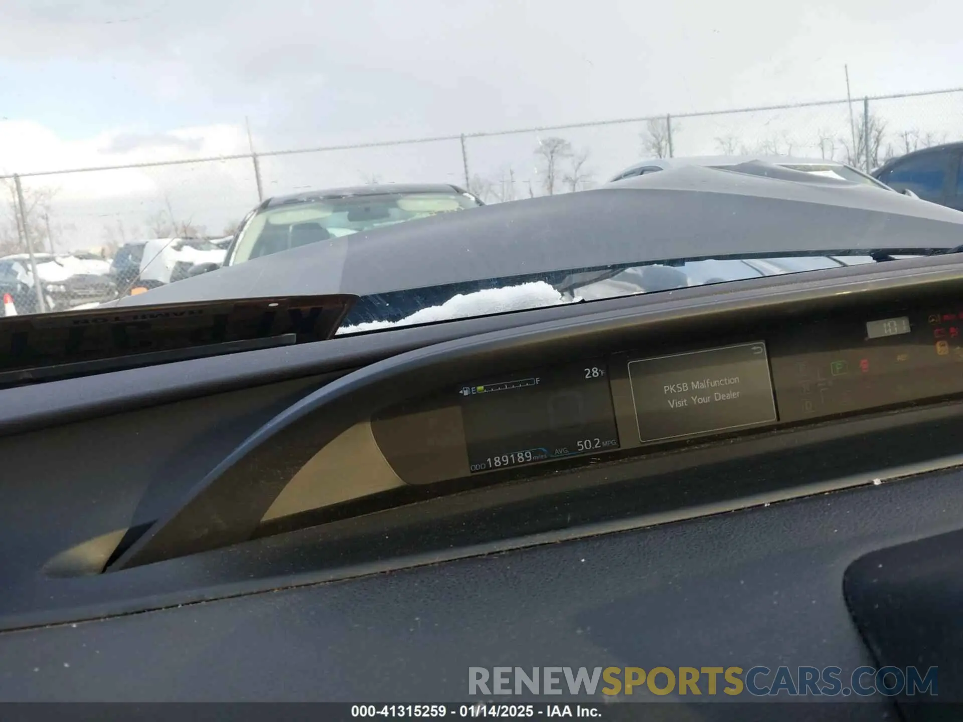 7 Photograph of a damaged car JTDL9RFU2K3007454 TOYOTA PRIUS 2019