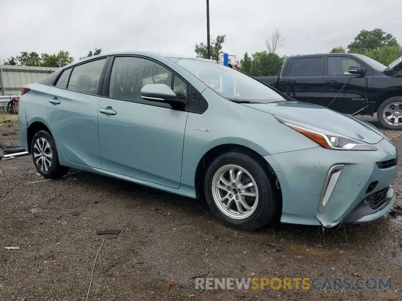 4 Photograph of a damaged car JTDL9RFU2K3012542 TOYOTA PRIUS 2019