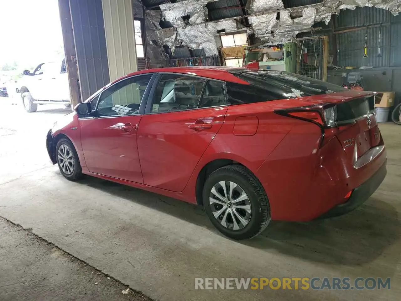2 Photograph of a damaged car JTDL9RFU3K3005566 TOYOTA PRIUS 2019
