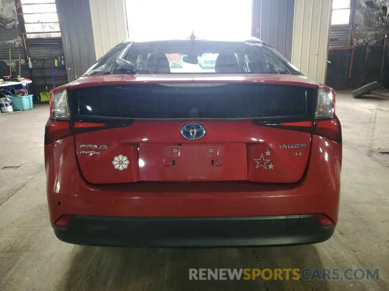 6 Photograph of a damaged car JTDL9RFU3K3005566 TOYOTA PRIUS 2019