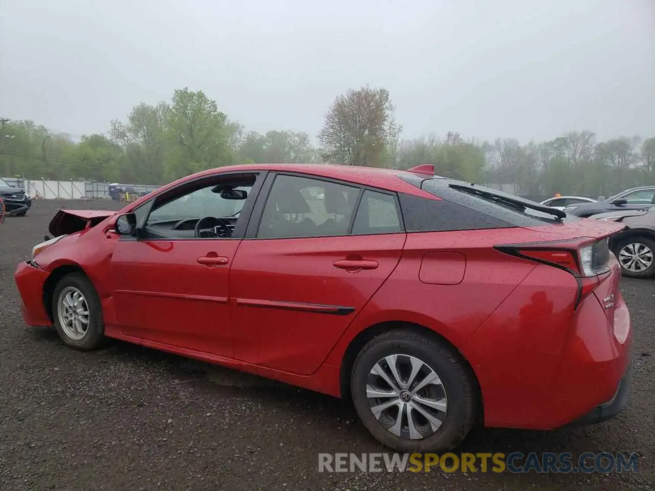 2 Photograph of a damaged car JTDL9RFU3K3008712 TOYOTA PRIUS 2019