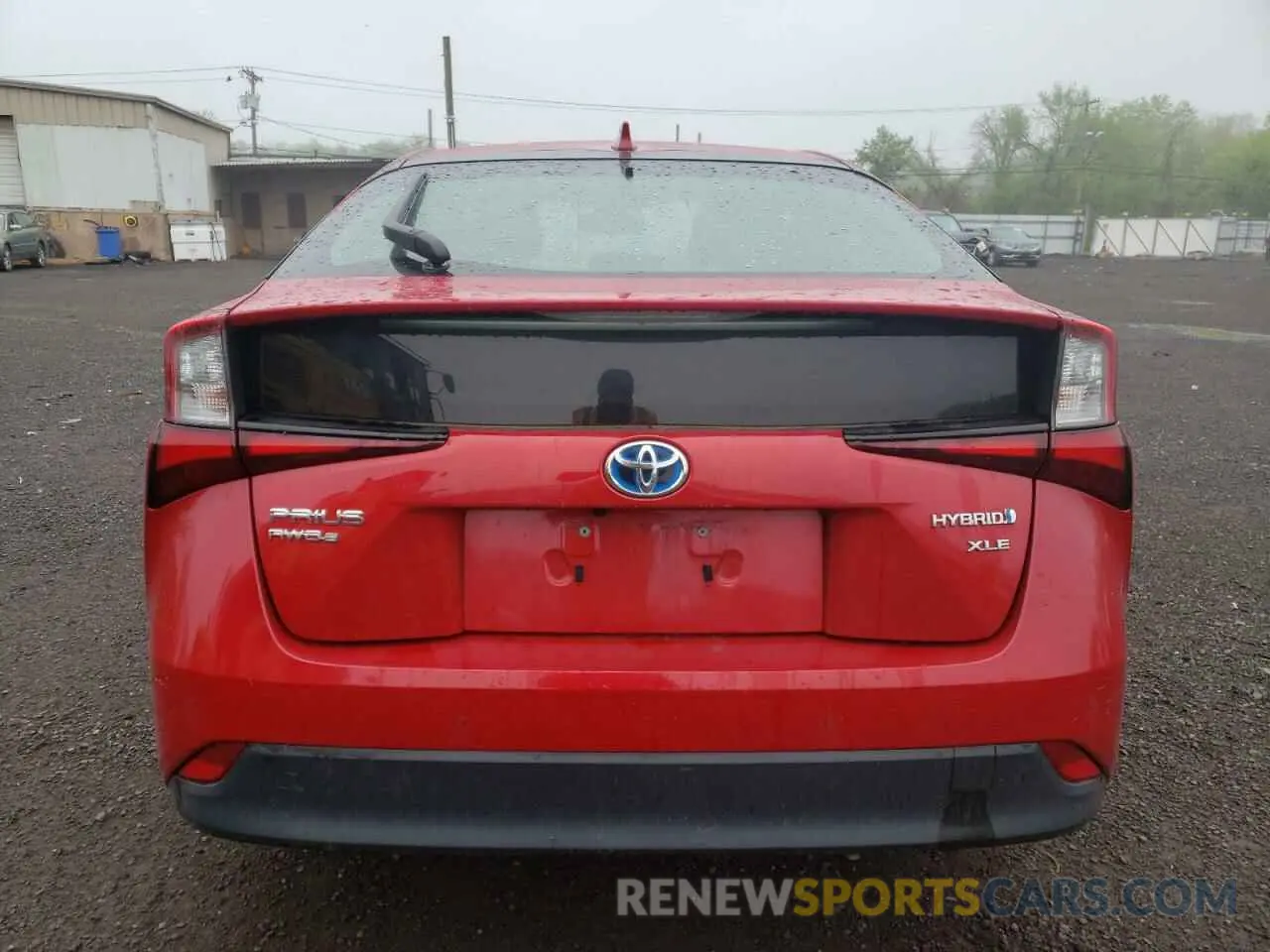 6 Photograph of a damaged car JTDL9RFU3K3008712 TOYOTA PRIUS 2019