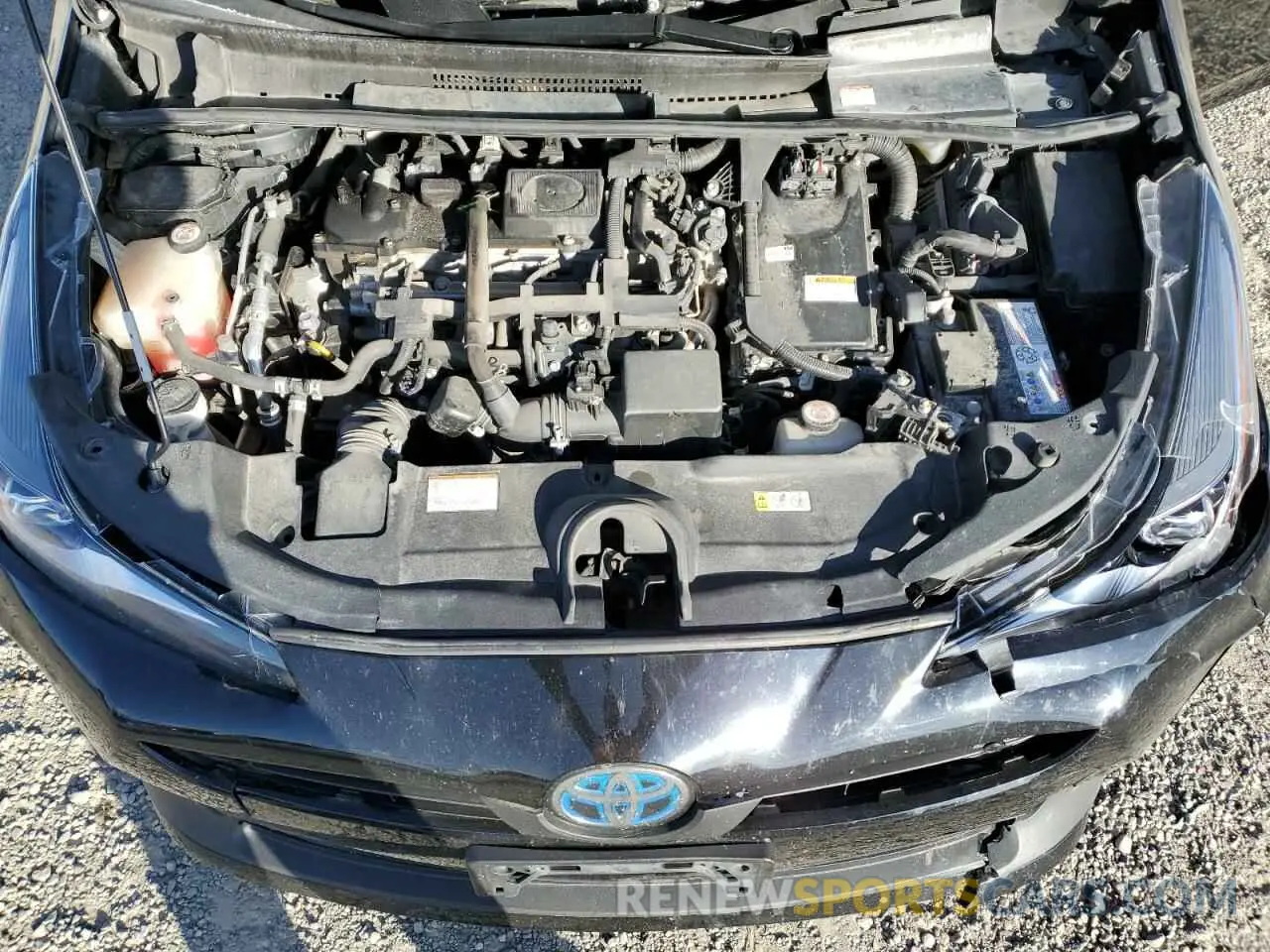 12 Photograph of a damaged car JTDL9RFU3K3010363 TOYOTA PRIUS 2019