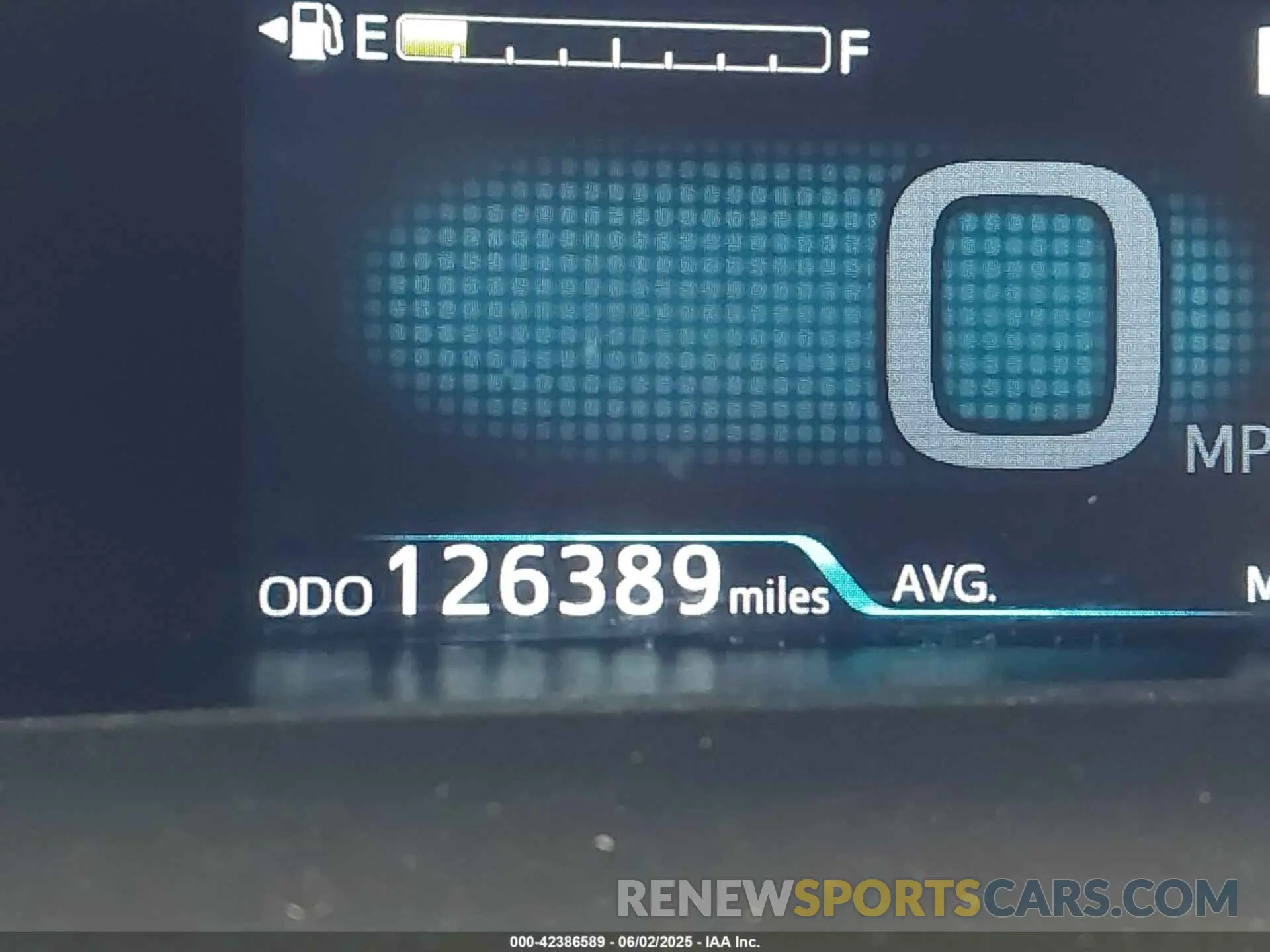 16 Photograph of a damaged car JTDL9RFU4K3002210 TOYOTA PRIUS 2019