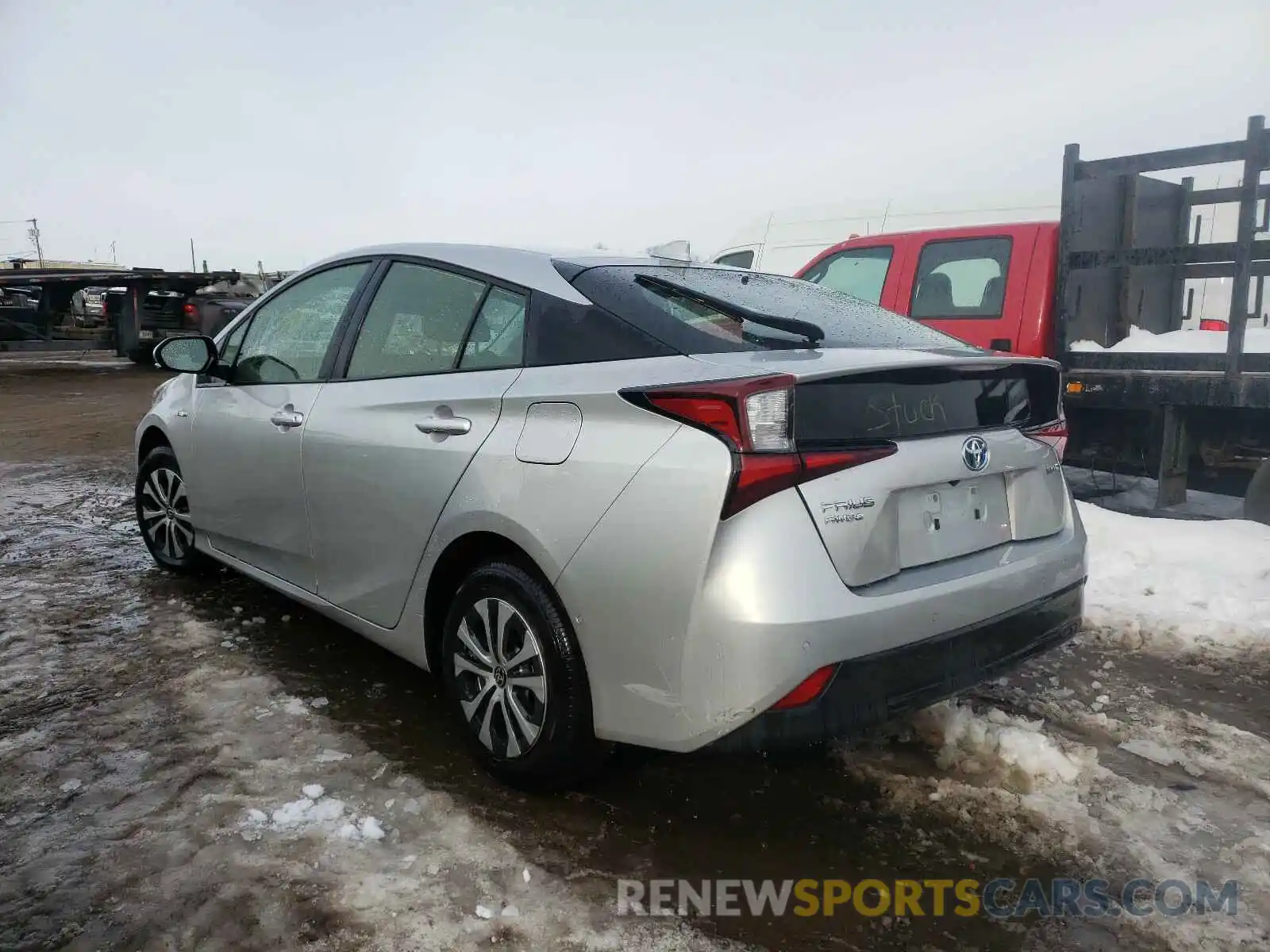 3 Photograph of a damaged car JTDL9RFU4K3002854 TOYOTA PRIUS 2019