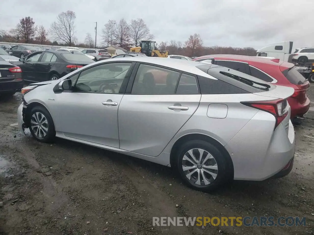 2 Photograph of a damaged car JTDL9RFU4K3006693 TOYOTA PRIUS 2019
