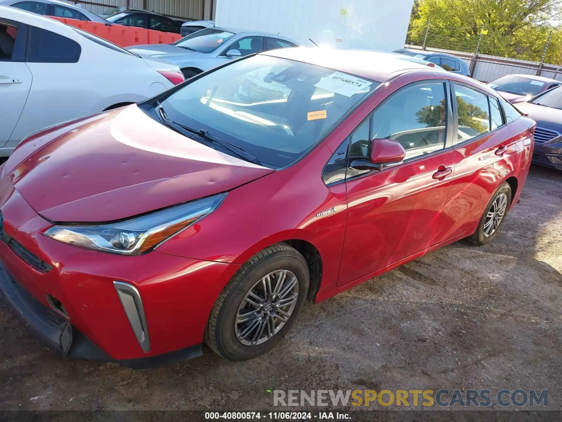 14 Photograph of a damaged car JTDL9RFU4K3007990 TOYOTA PRIUS 2019