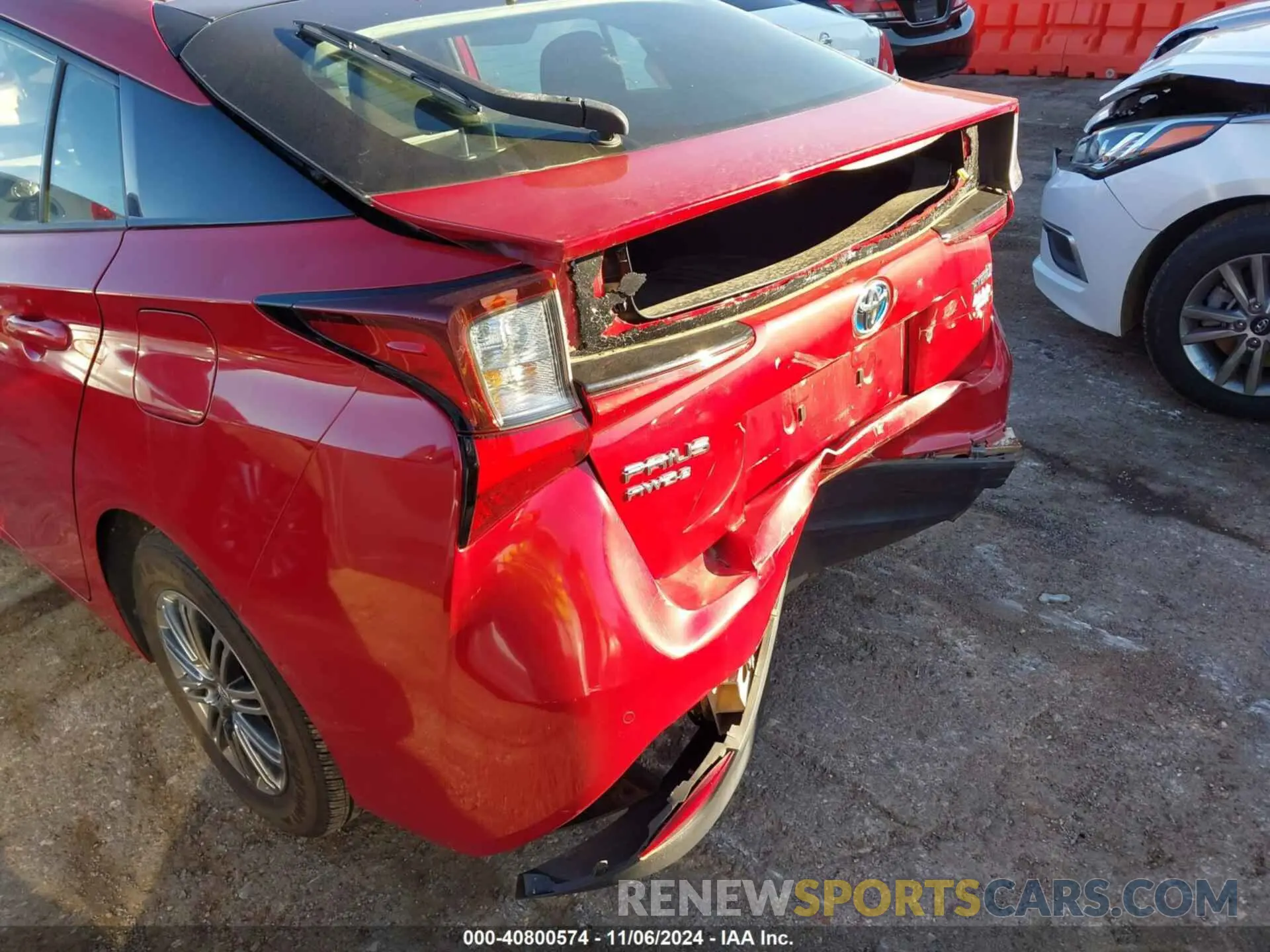 6 Photograph of a damaged car JTDL9RFU4K3007990 TOYOTA PRIUS 2019