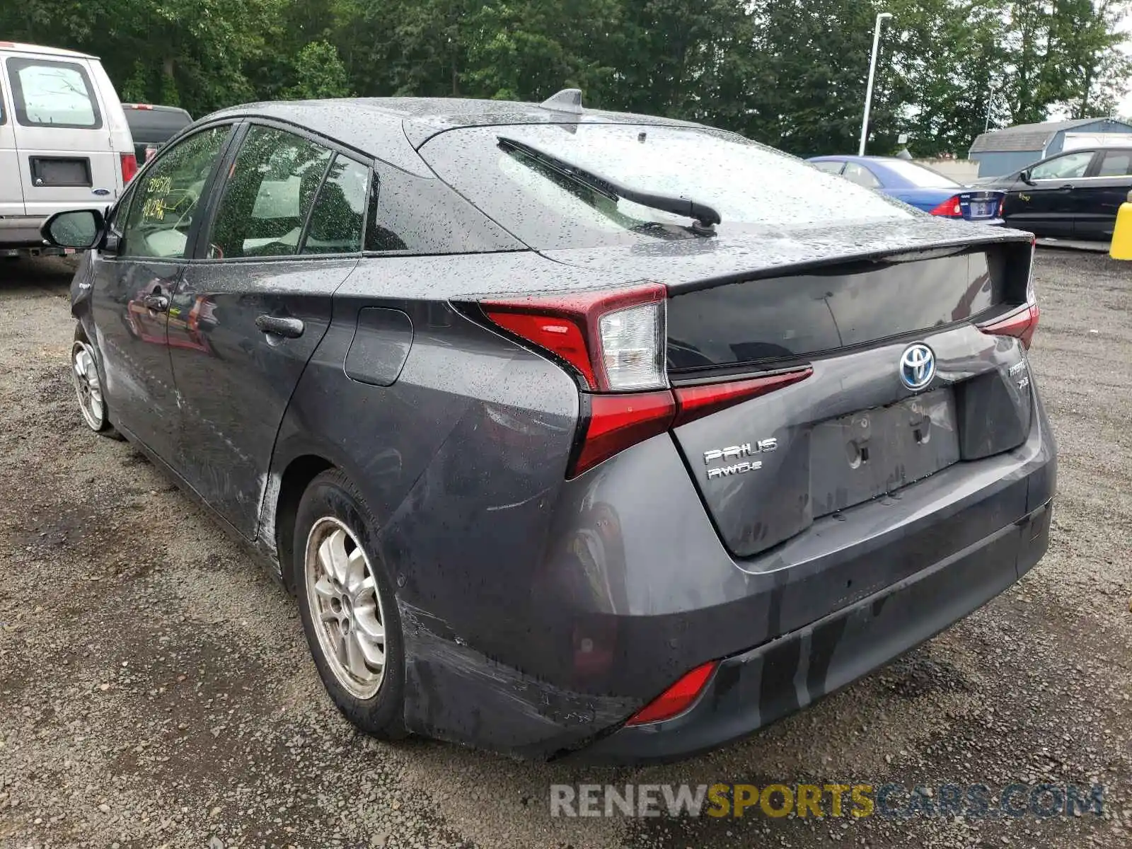 3 Photograph of a damaged car JTDL9RFU4K3010243 TOYOTA PRIUS 2019