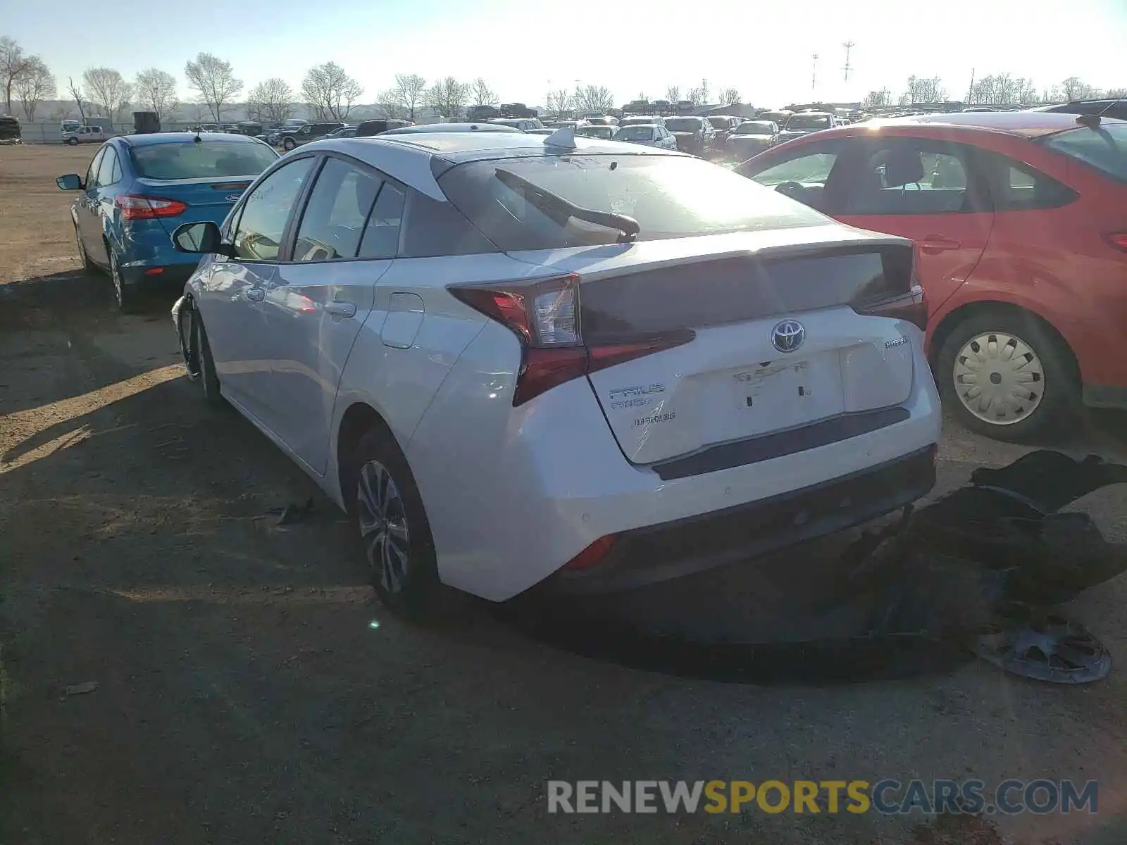 3 Photograph of a damaged car JTDL9RFU4K3012316 TOYOTA PRIUS 2019