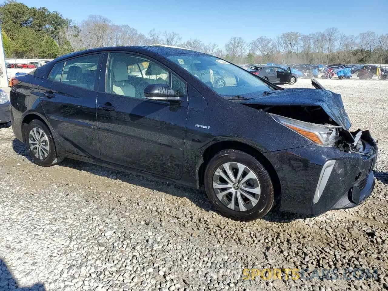 4 Photograph of a damaged car JTDL9RFU5K3001616 TOYOTA PRIUS 2019