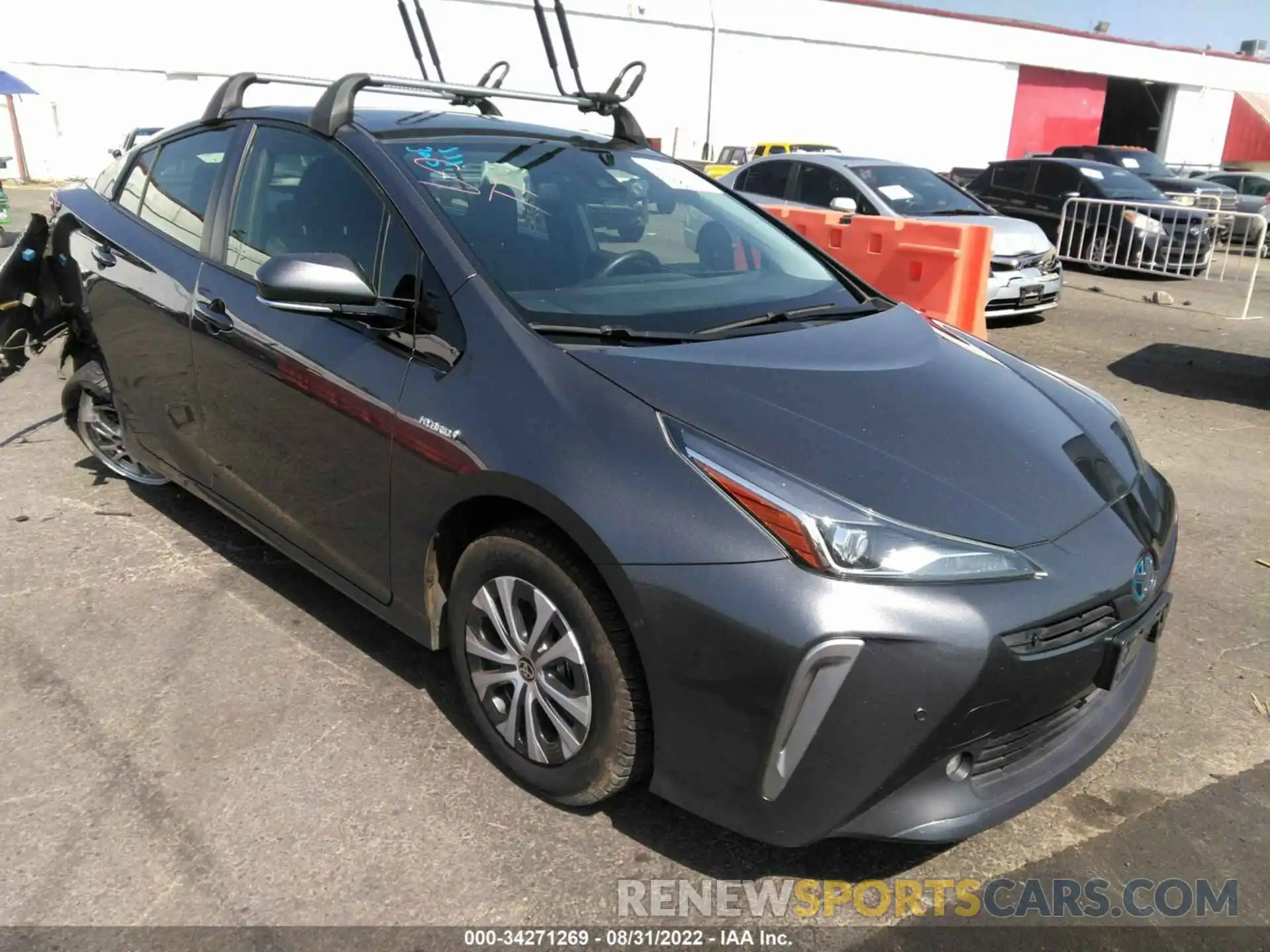 1 Photograph of a damaged car JTDL9RFU5K3002944 TOYOTA PRIUS 2019