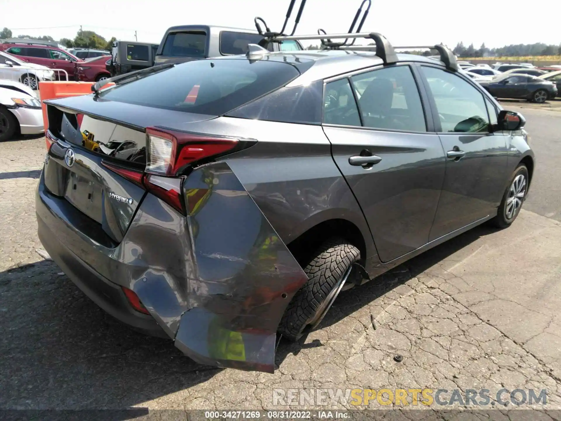 4 Photograph of a damaged car JTDL9RFU5K3002944 TOYOTA PRIUS 2019