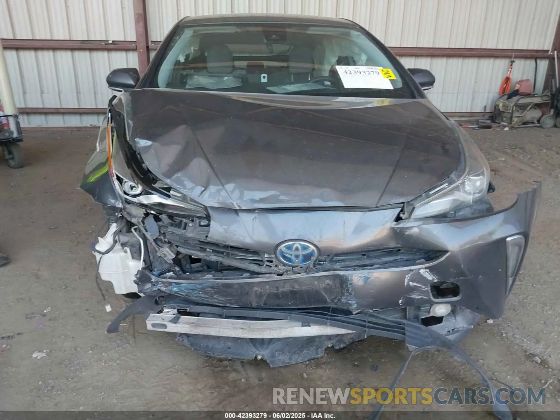 6 Photograph of a damaged car JTDL9RFU5K3002989 TOYOTA PRIUS 2019