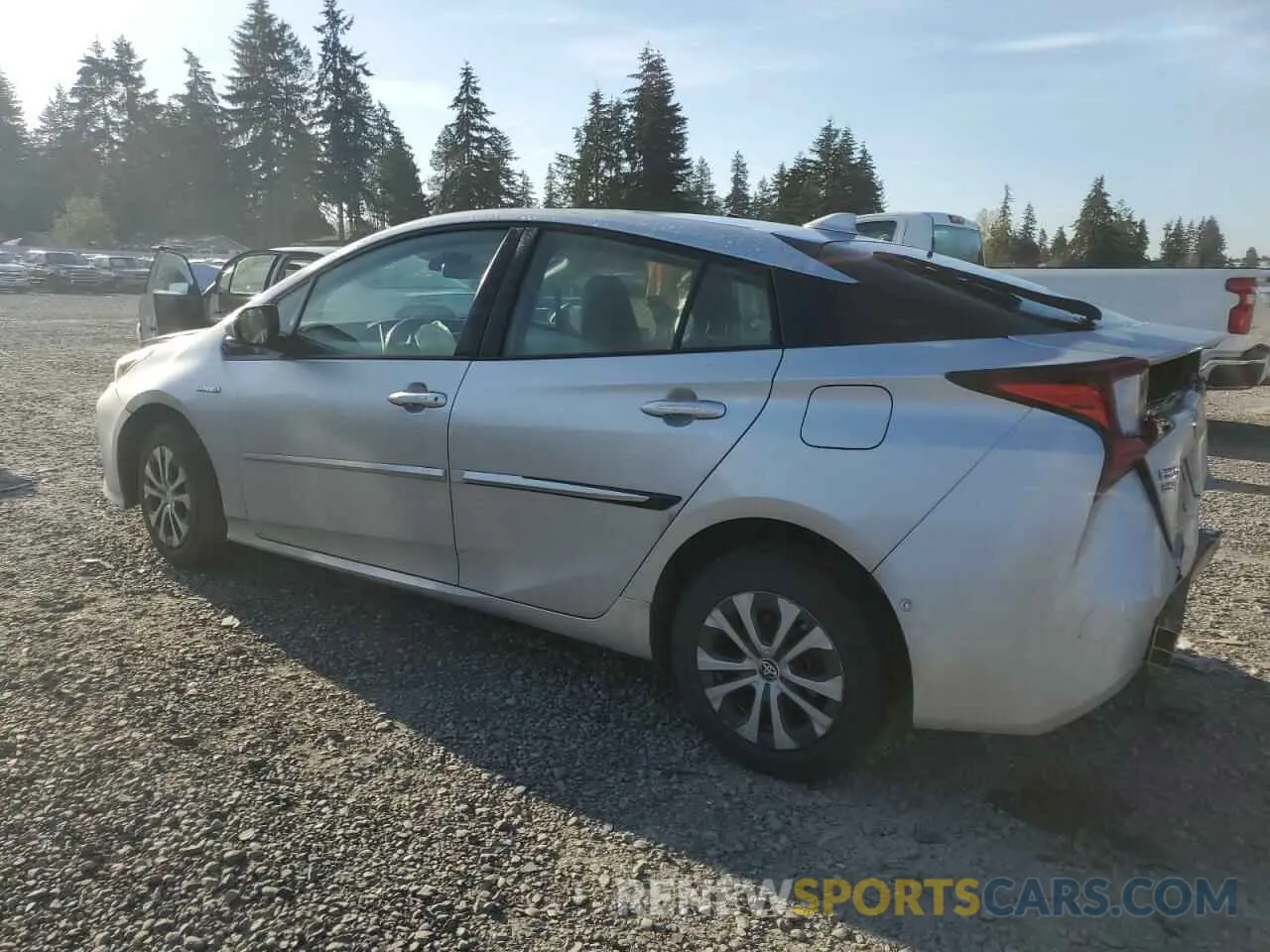 2 Photograph of a damaged car JTDL9RFU5K3004824 TOYOTA PRIUS 2019
