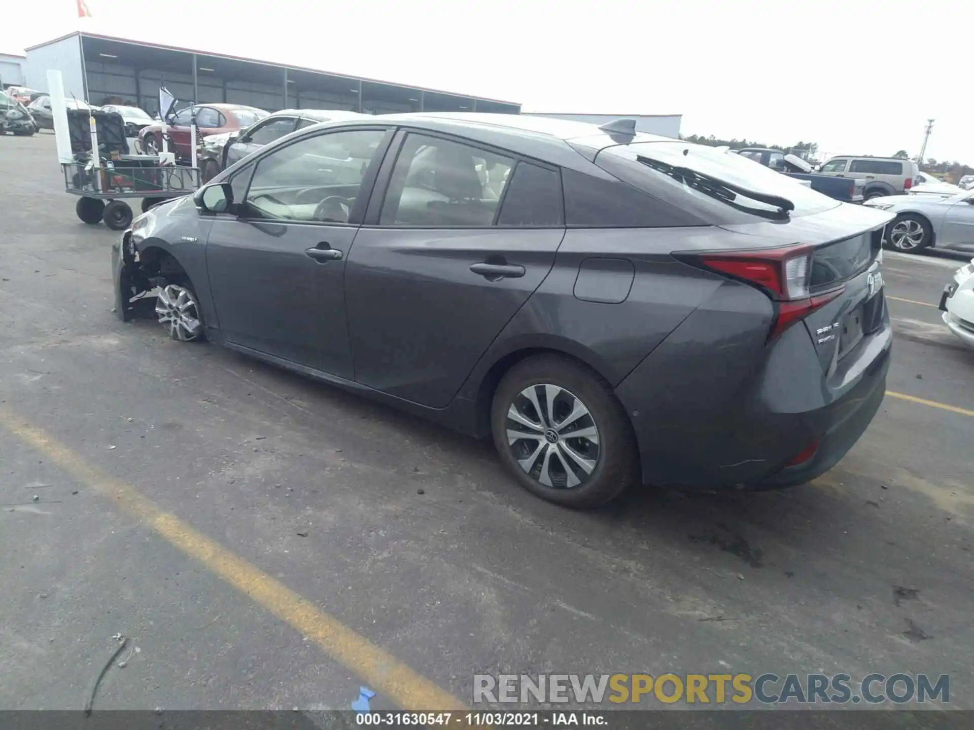 3 Photograph of a damaged car JTDL9RFU5K3004855 TOYOTA PRIUS 2019