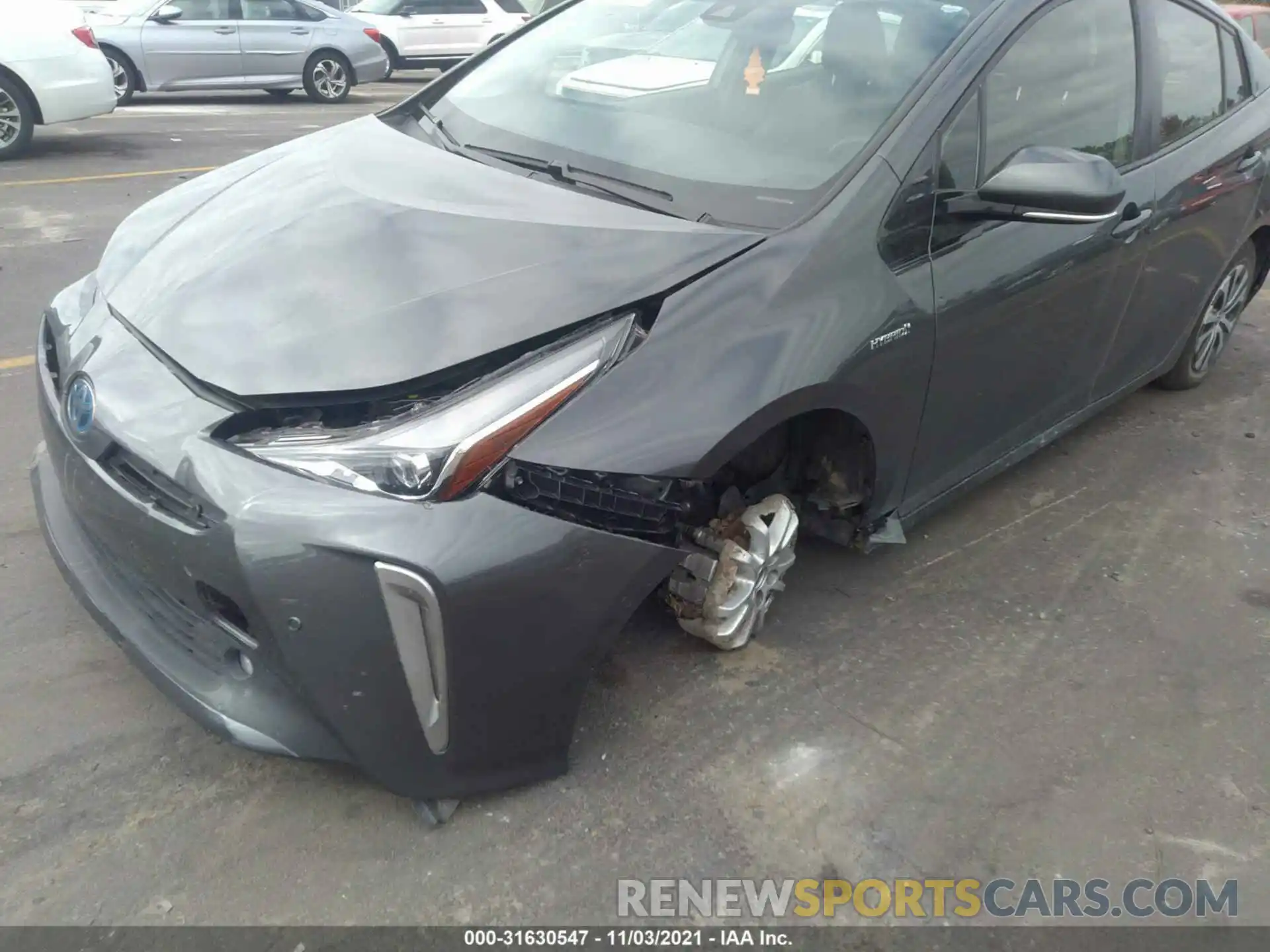 6 Photograph of a damaged car JTDL9RFU5K3004855 TOYOTA PRIUS 2019