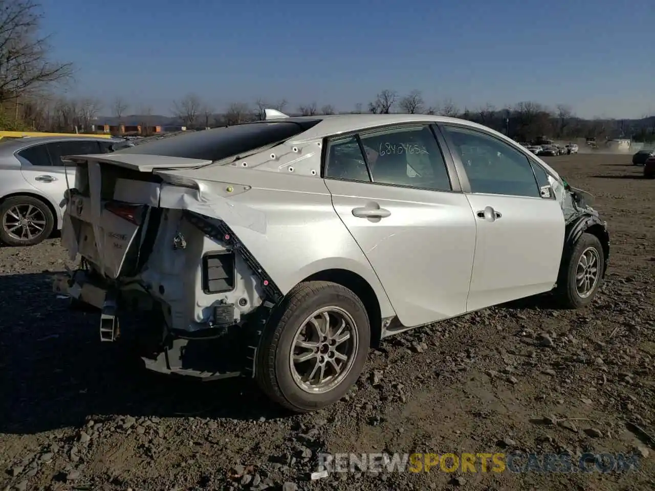 3 Photograph of a damaged car JTDL9RFU5K3007724 TOYOTA PRIUS 2019