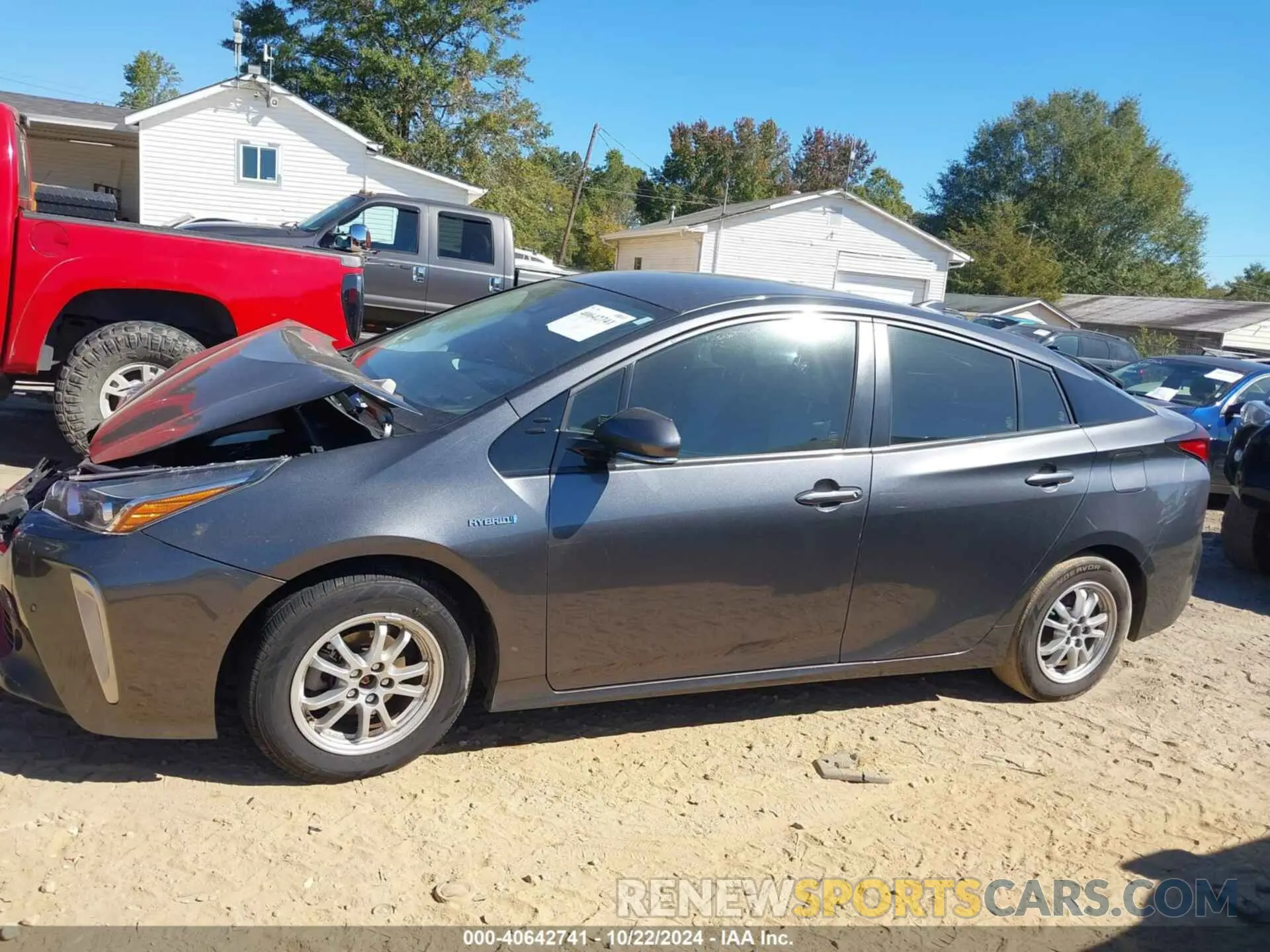 14 Photograph of a damaged car JTDL9RFU6K3001642 TOYOTA PRIUS 2019