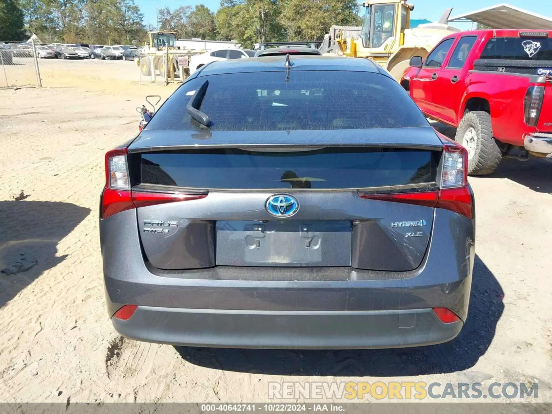 16 Photograph of a damaged car JTDL9RFU6K3001642 TOYOTA PRIUS 2019