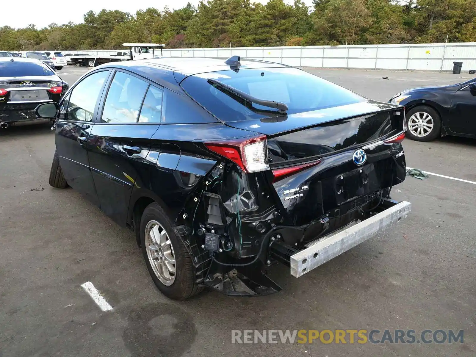 3 Photograph of a damaged car JTDL9RFU6K3003519 TOYOTA PRIUS 2019