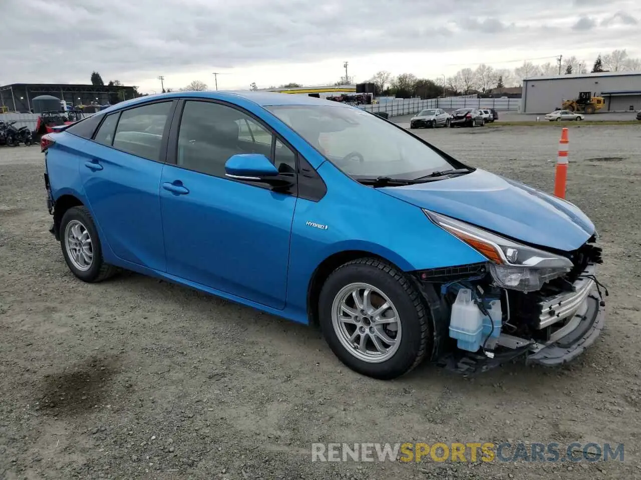 4 Photograph of a damaged car JTDL9RFU6K3003844 TOYOTA PRIUS 2019