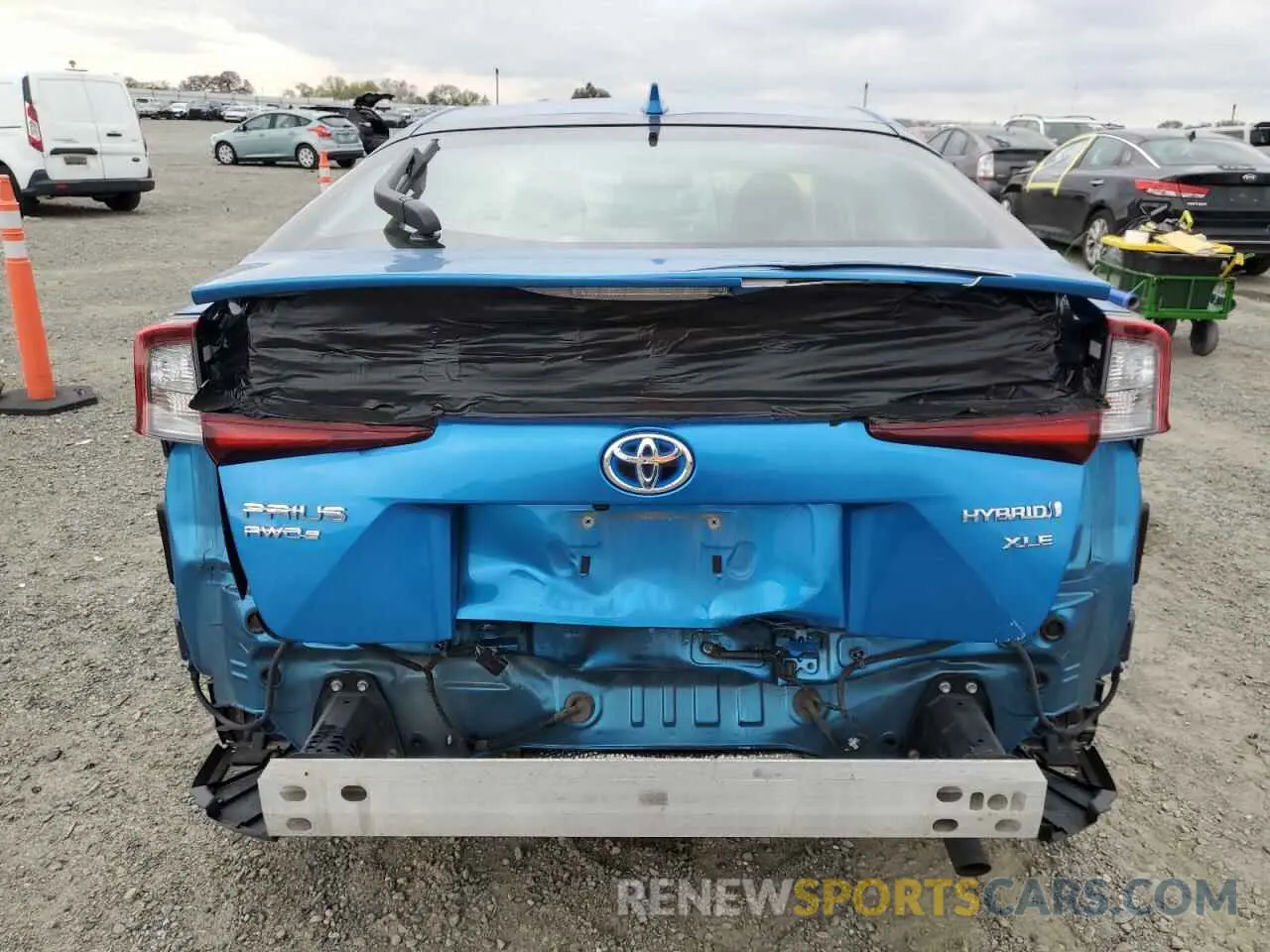 6 Photograph of a damaged car JTDL9RFU6K3003844 TOYOTA PRIUS 2019