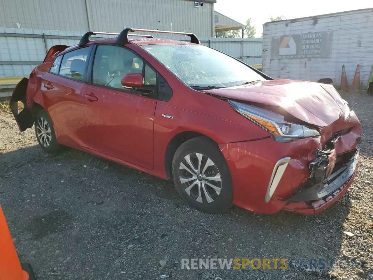 4 Photograph of a damaged car JTDL9RFU6K3003892 TOYOTA PRIUS 2019