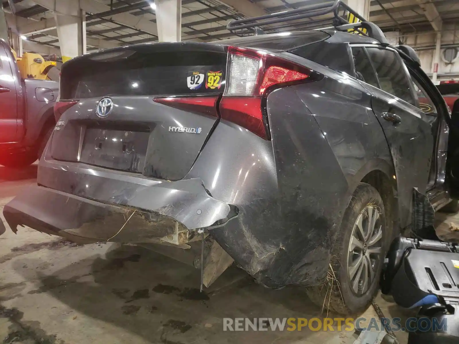 10 Photograph of a damaged car JTDL9RFU6K3005853 TOYOTA PRIUS 2019