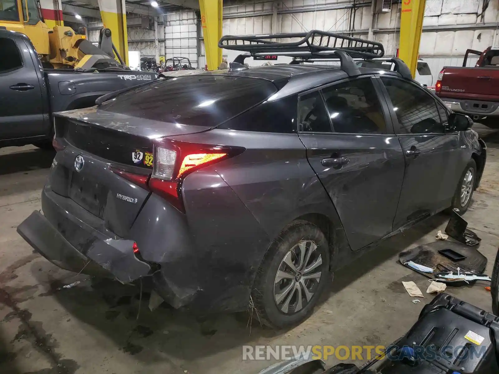 4 Photograph of a damaged car JTDL9RFU6K3005853 TOYOTA PRIUS 2019