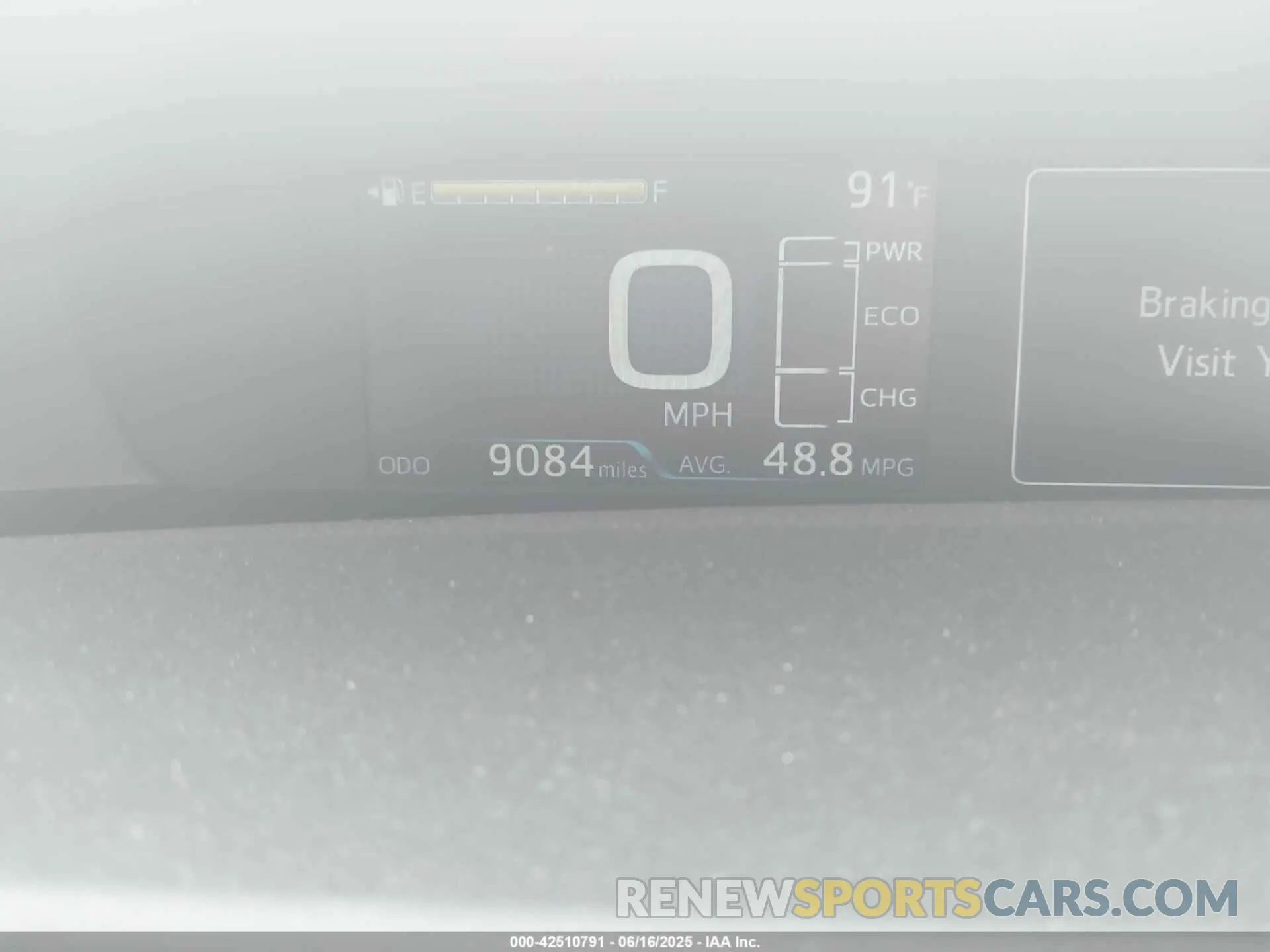 15 Photograph of a damaged car JTDL9RFU6K3010339 TOYOTA PRIUS 2019
