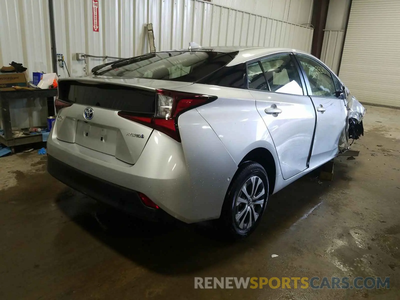 4 Photograph of a damaged car JTDL9RFU6K3010793 TOYOTA PRIUS 2019