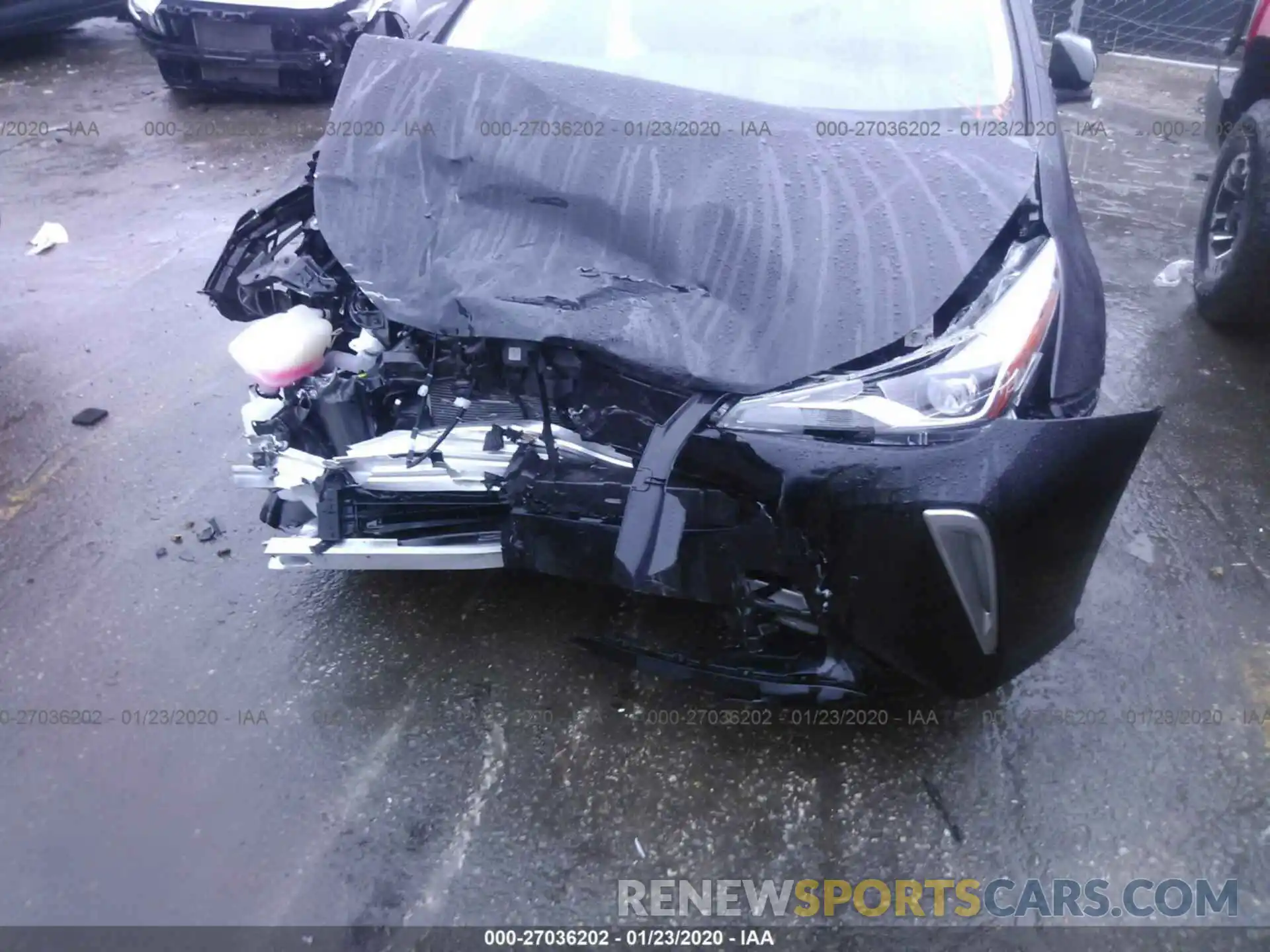 6 Photograph of a damaged car JTDL9RFU7K3001360 TOYOTA PRIUS 2019