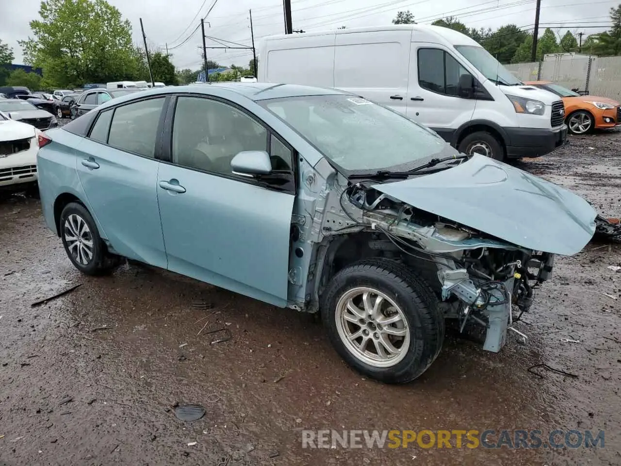 4 Photograph of a damaged car JTDL9RFU7K3001908 TOYOTA PRIUS 2019