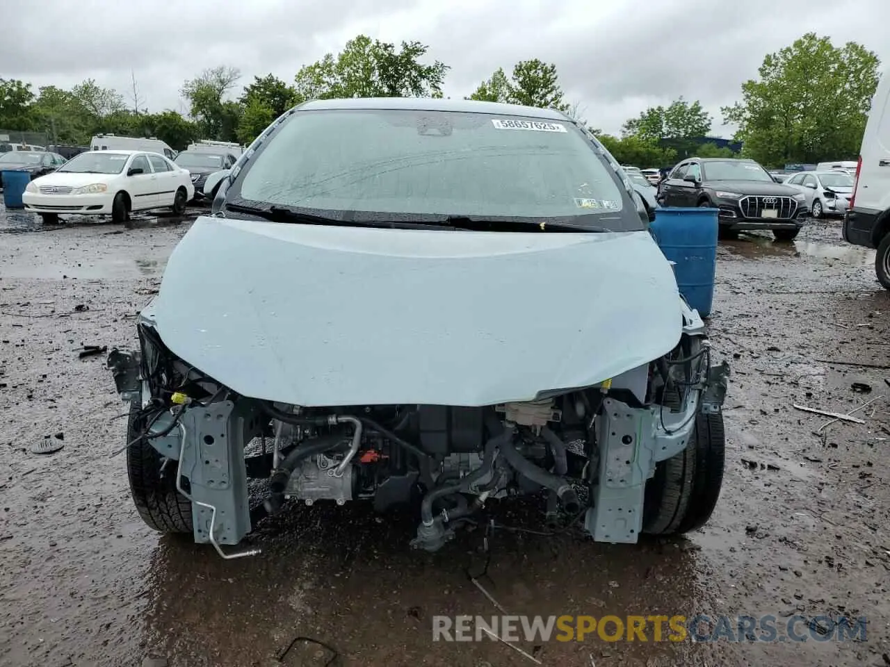 5 Photograph of a damaged car JTDL9RFU7K3001908 TOYOTA PRIUS 2019