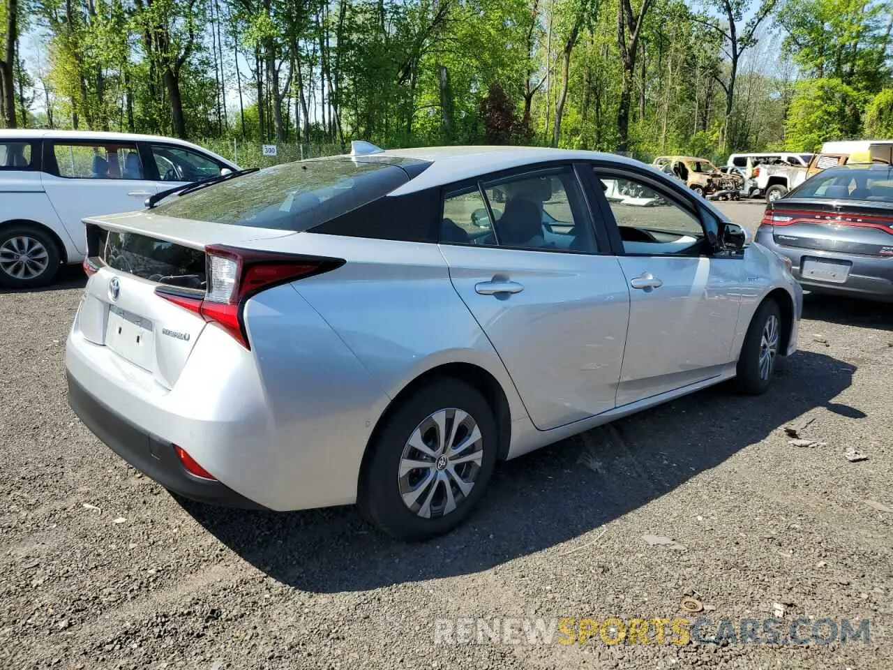 3 Photograph of a damaged car JTDL9RFU7K3002024 TOYOTA PRIUS 2019