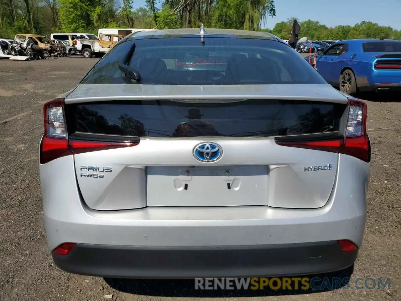 6 Photograph of a damaged car JTDL9RFU7K3002024 TOYOTA PRIUS 2019