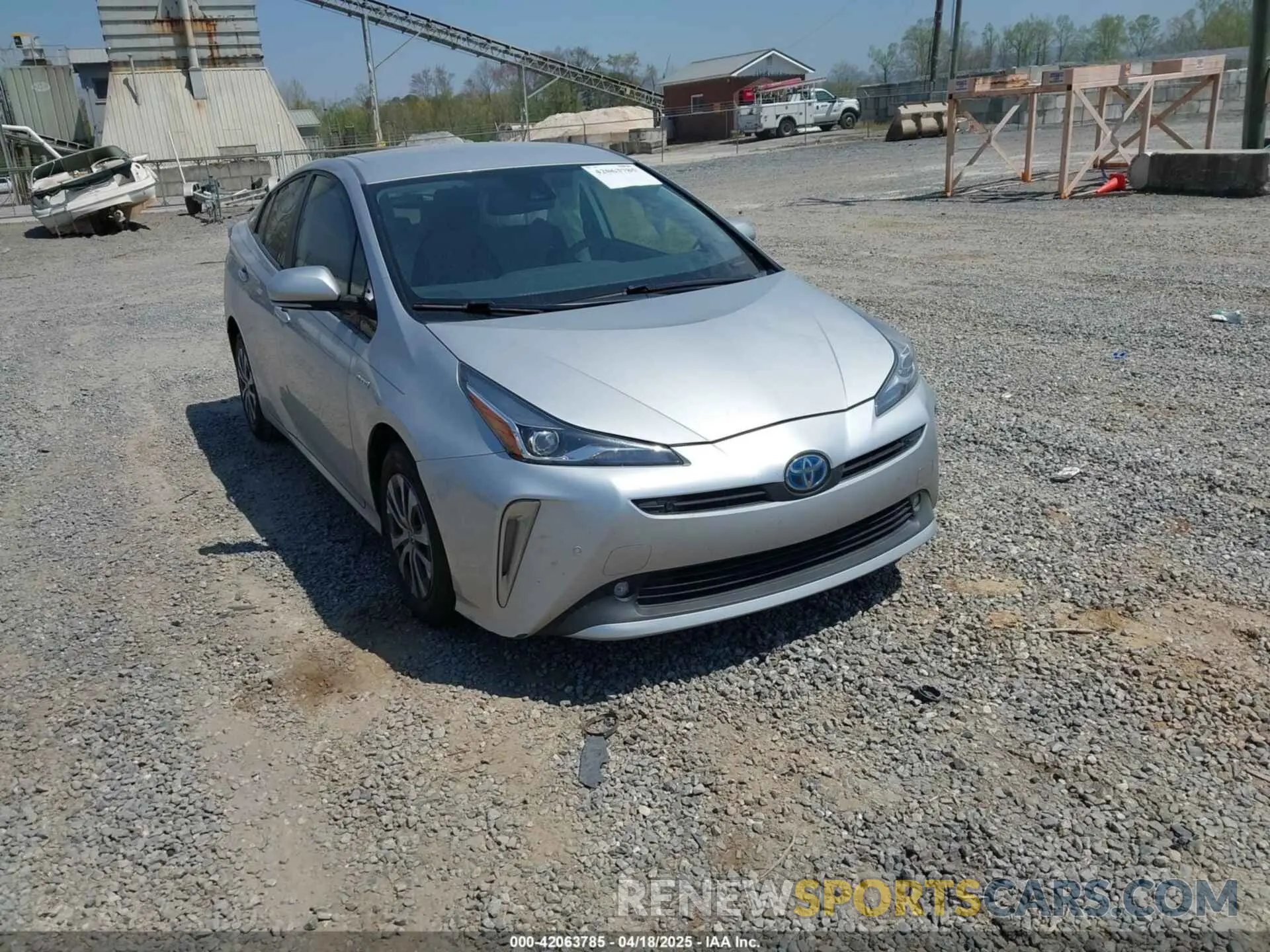 1 Photograph of a damaged car JTDL9RFU7K3005280 TOYOTA PRIUS 2019
