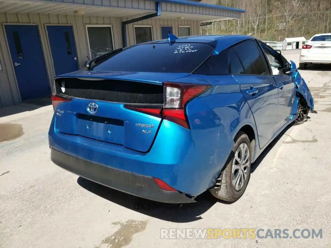 4 Photograph of a damaged car JTDL9RFU7K3007515 TOYOTA PRIUS 2019