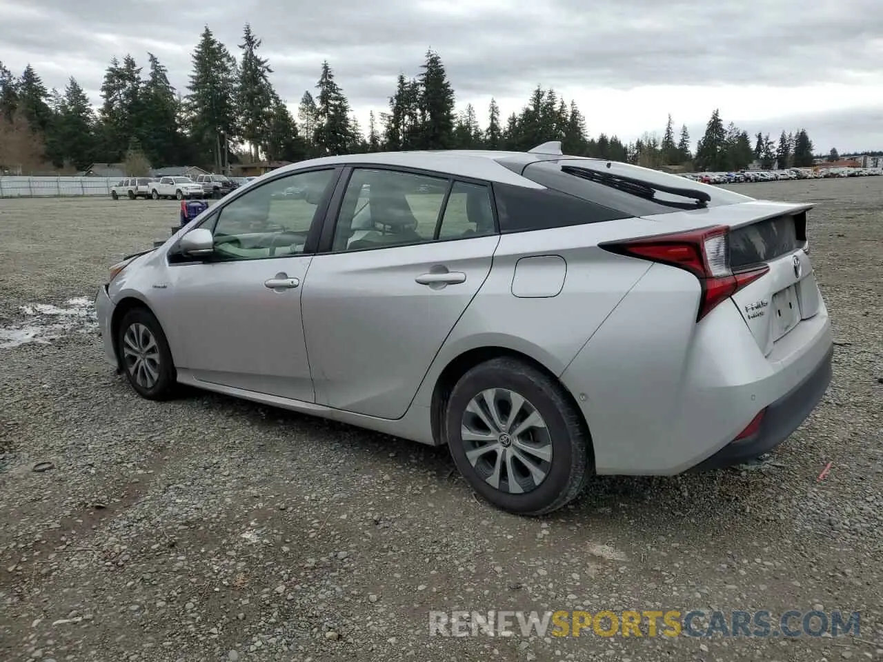 2 Photograph of a damaged car JTDL9RFU7K3007918 TOYOTA PRIUS 2019