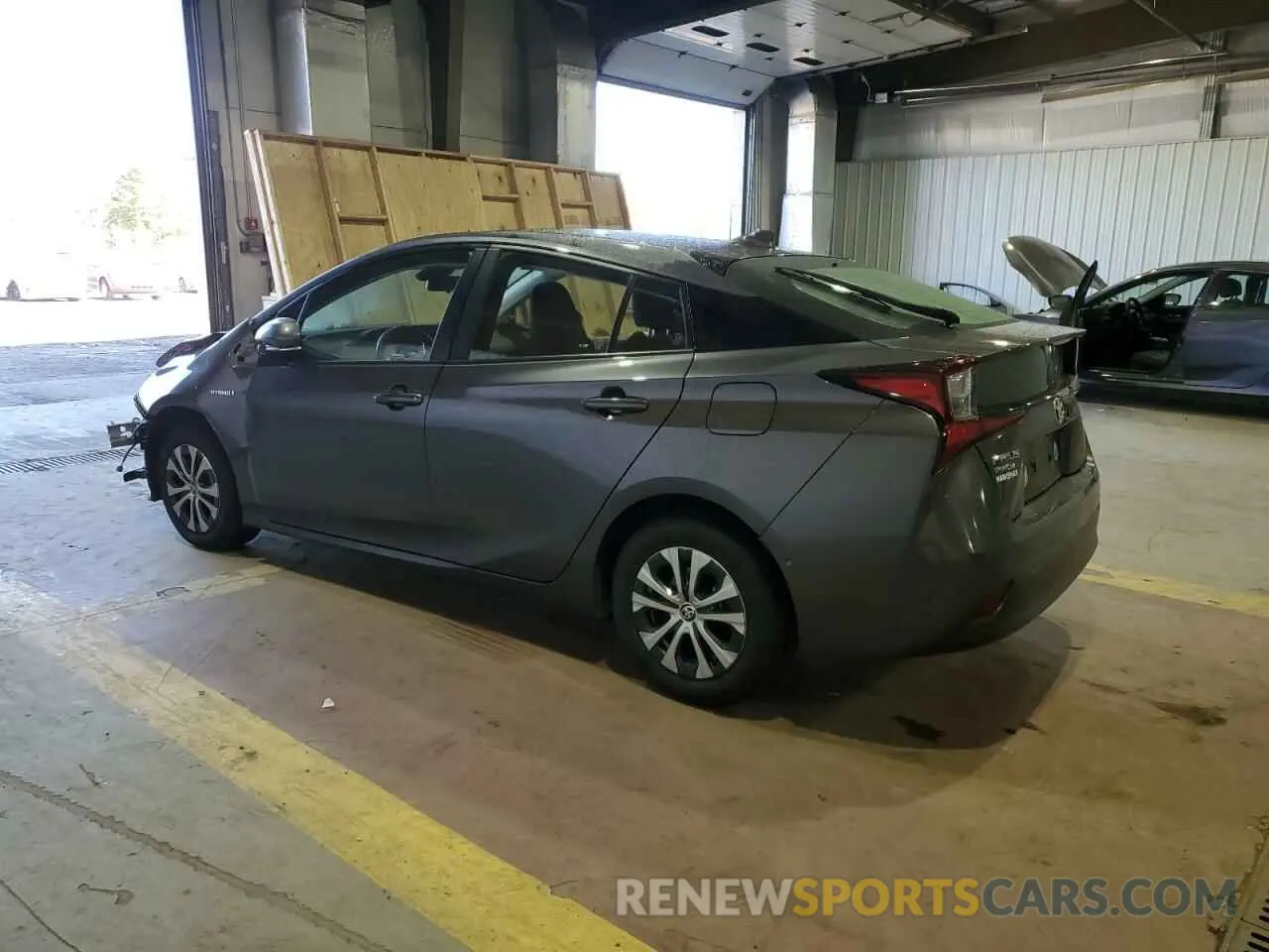2 Photograph of a damaged car JTDL9RFU7K3011810 TOYOTA PRIUS 2019