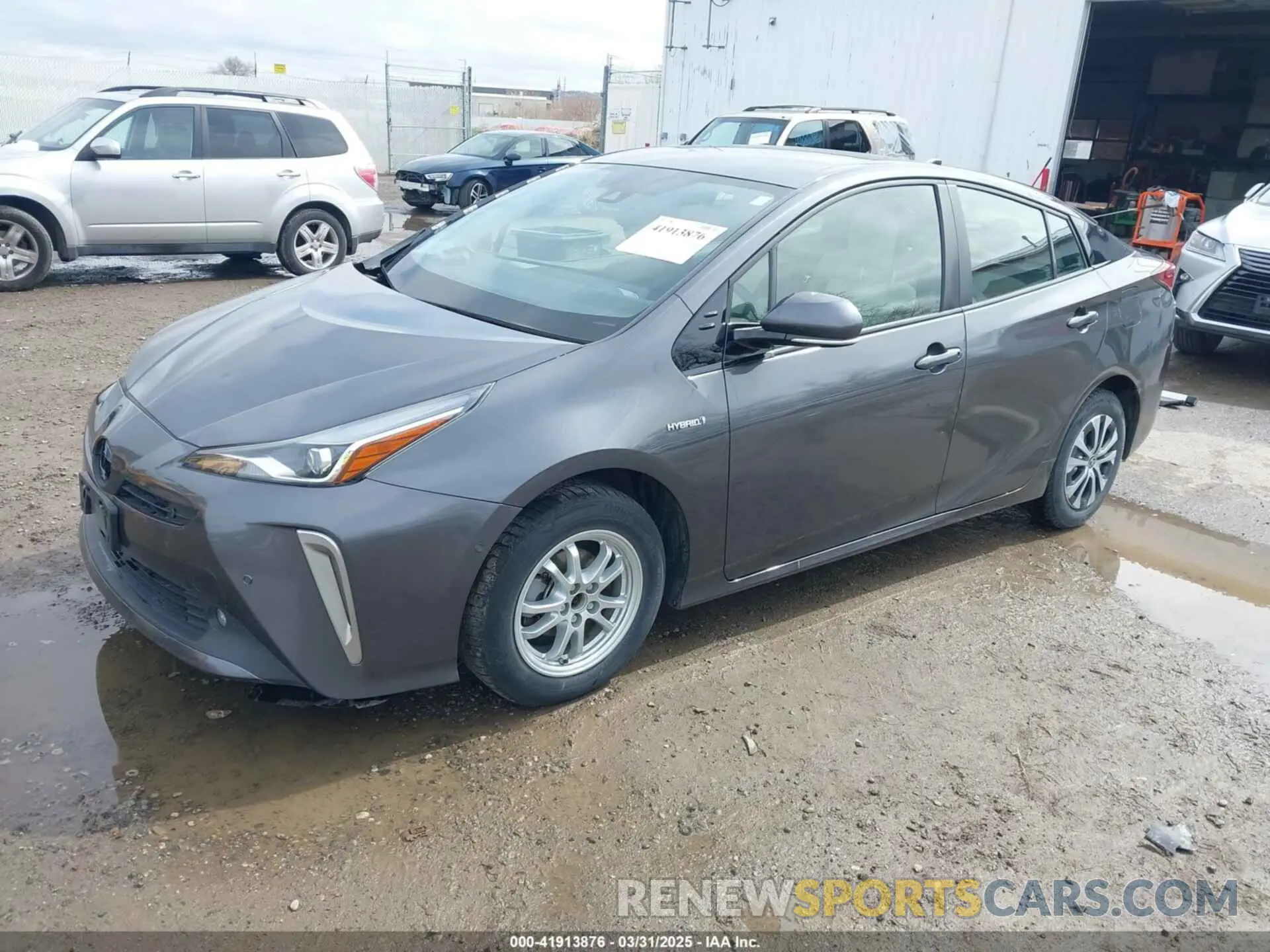 2 Photograph of a damaged car JTDL9RFU8K3001612 TOYOTA PRIUS 2019