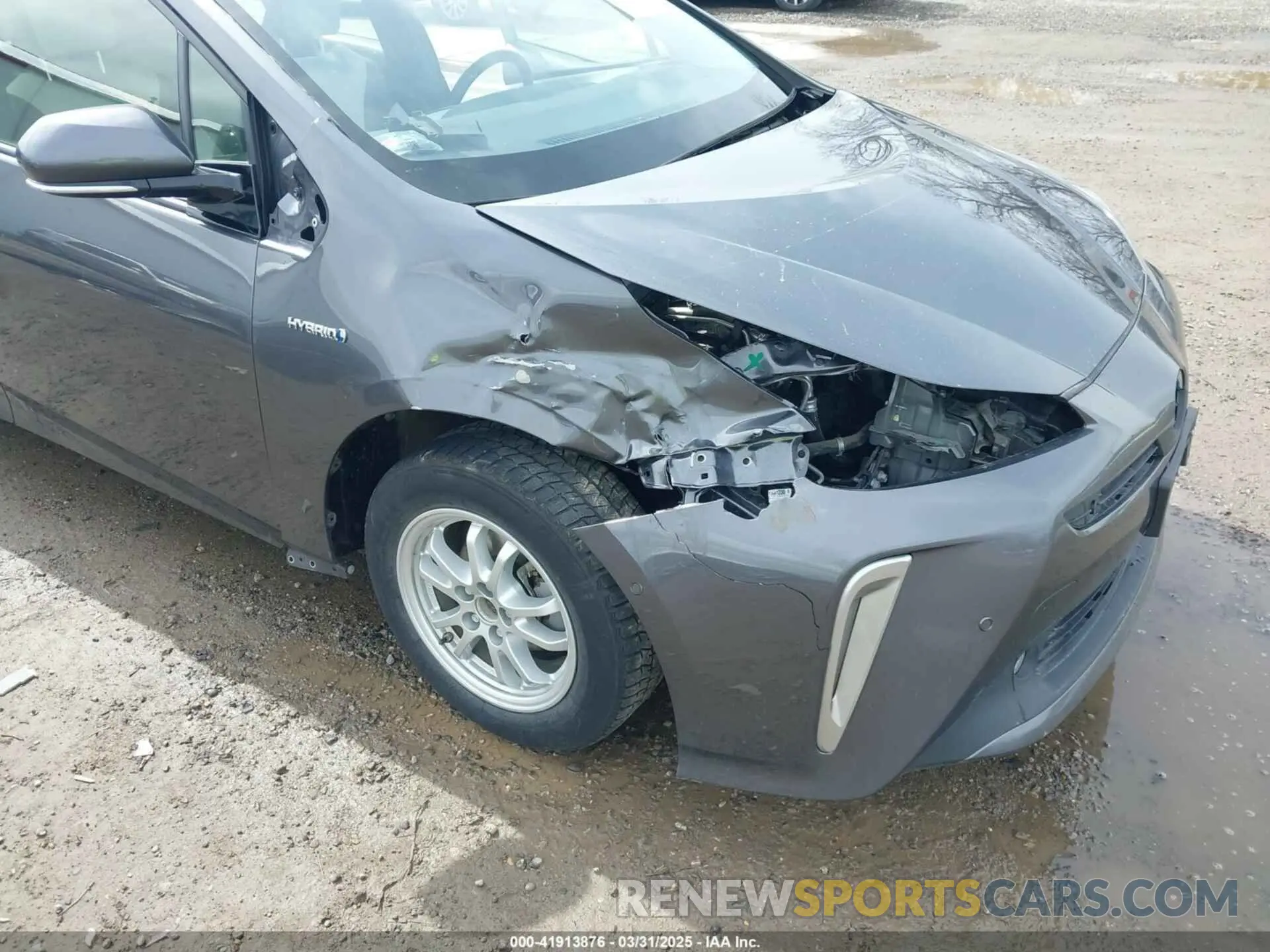 6 Photograph of a damaged car JTDL9RFU8K3001612 TOYOTA PRIUS 2019