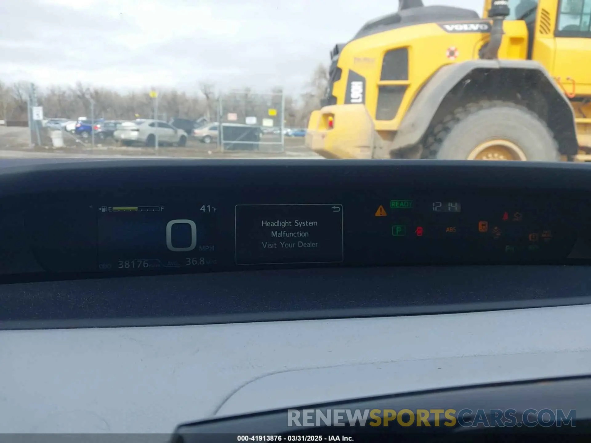 7 Photograph of a damaged car JTDL9RFU8K3001612 TOYOTA PRIUS 2019