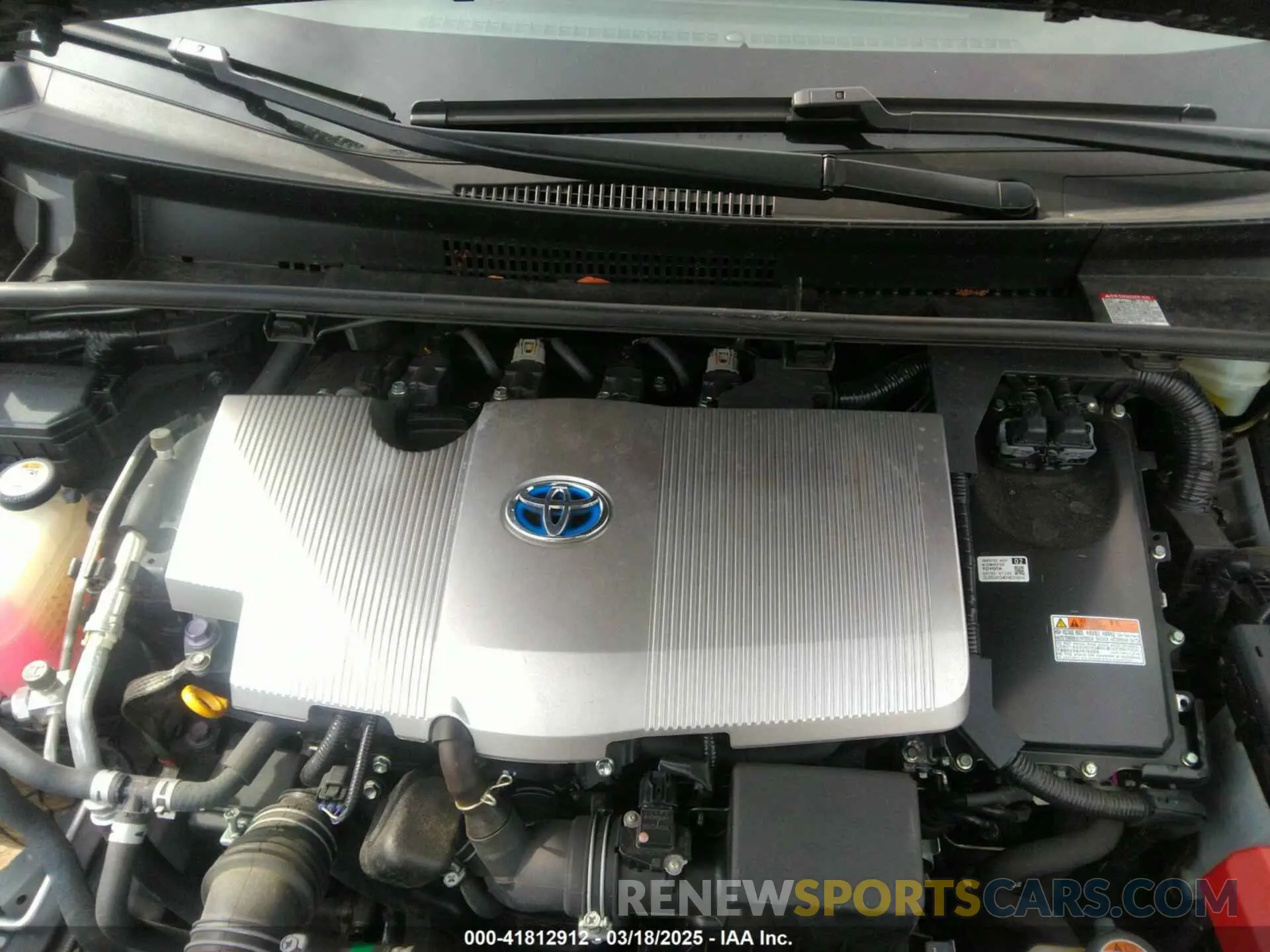 10 Photograph of a damaged car JTDL9RFU9K3009363 TOYOTA PRIUS 2019