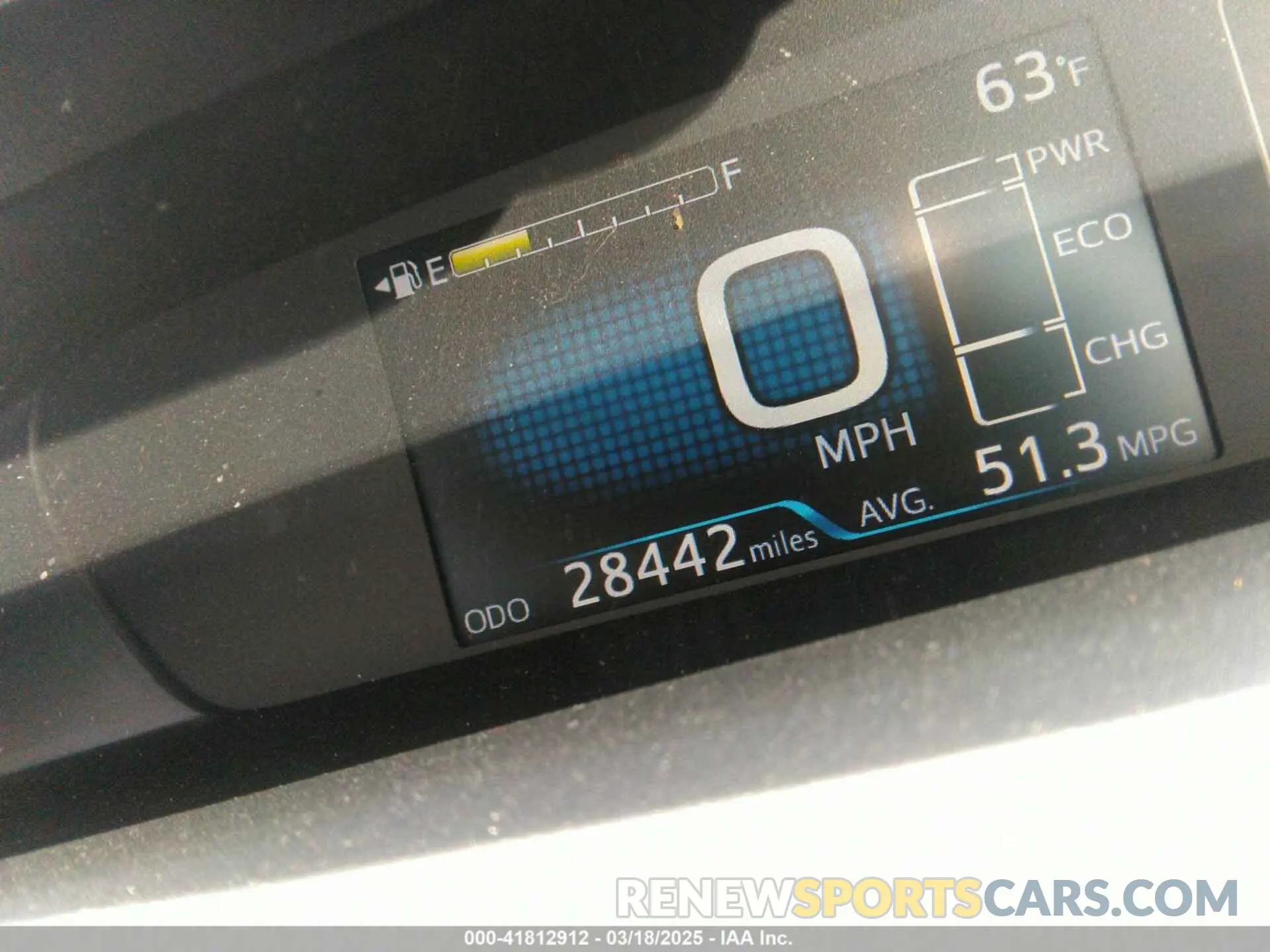 15 Photograph of a damaged car JTDL9RFU9K3009363 TOYOTA PRIUS 2019