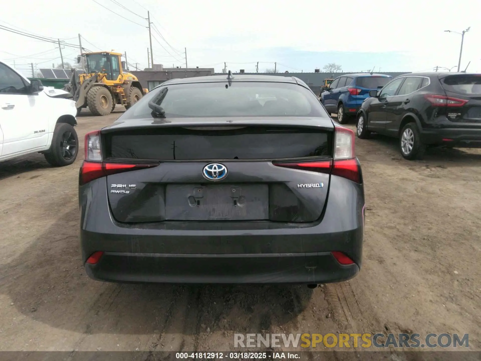 16 Photograph of a damaged car JTDL9RFU9K3009363 TOYOTA PRIUS 2019